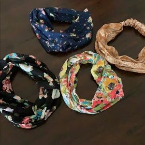 Lot of 4 Knot Headbands